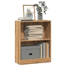 vidaXL Bokhylla Oak 60x24x76 cm Engineered Wood