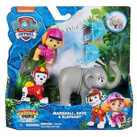 Spin Master Paw Patrol Jungle Pups Marshall Skye & Elephant
