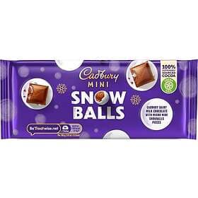 Cadbury Mini Snowballs Chocolate Bar 110g