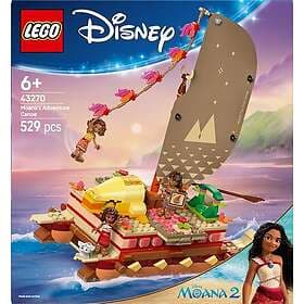 LEGO Disney 43270 Moana's Adventure Canoe