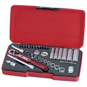 Teng Tools T1436 Socket Wrench Set 1/4in