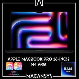Apple MacBook Pro 16" (2024) (EN) - M4 Pro 14C CPU 20C GPU 48GB RAM 512GB SSD