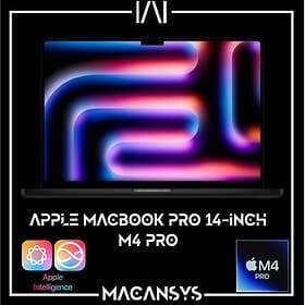 Apple MacBook Pro 14" (2024) (EN) - M4 Pro 12C CPU 16C GPU 24GB RAM 512GB SSD