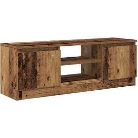 vidaXL TV Stand 102x30x36 cm distressed wood engineered wood