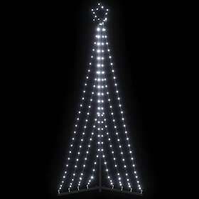 vidaXL Christmas Tree Lighting 339 LEDs Cool White 182 cm
