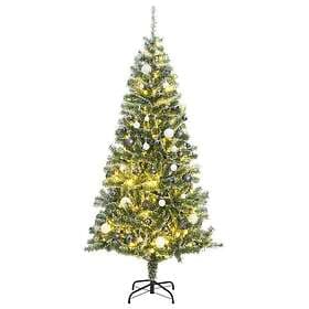 vidaXL Plastgran 240cm 300 LEDs
