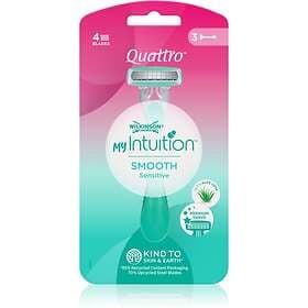 Wilkinson Sword Quattro for Women My Intuition Smooth Engångsrakhyvlar Aloe and 