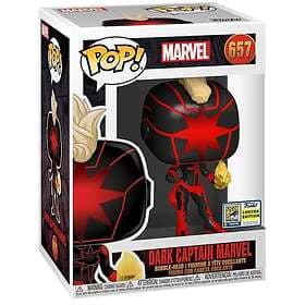 Funko POP!-Marvel Comics Dark Captain Marvel SDCC 2