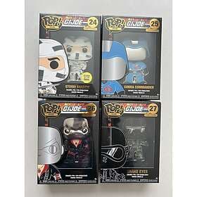 Funko Pop! Cartoons Pin: Gi Joe Snake Eyes* #27 Large Enamel Pin (gijpp0006)