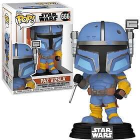 Funko Pop! Disney Star Wars: The Mandalorian Paz Vizsla #666 Bobble-head Vinyl F