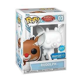 Funko Pop! Rudolph The Red-nosed Reindeer Rudolph (diy) (white) (special Edition