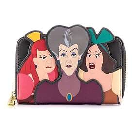 Loungefly Disney Villains Scene Evil Stepmother And Step Sisters Zip Around Wall