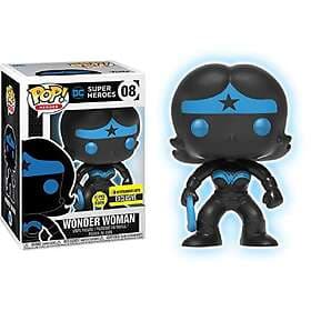 POP! Vinyl DC Comics Wonder Woman Silhouette GITD Exclusive