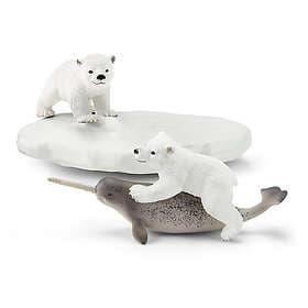 Schleich Wild Life Polar Bear Slide 42531