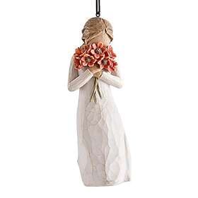Willow Tree Surrounded By Love Christmas Ornament