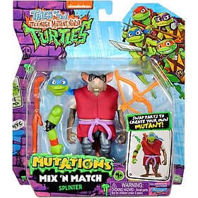Teenage Mutant Ninja Turtles Mutations Mix n Match 10cm Figure Splinter