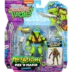 Teenage Mutant Ninja Turtles Mutations Mix n Match 10cm Figure Leonardo