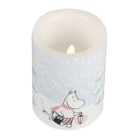 Muurla Mumin Original LED Candle 10cm, Låt det Snöa