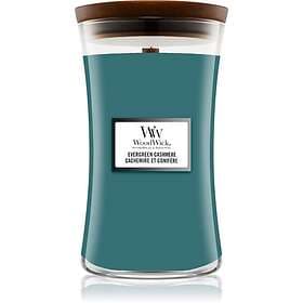 WoodWick Evergreen Cashmere Scented Candle 610g