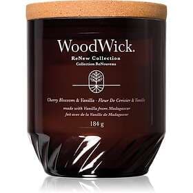 WoodWick Cherry Blossom & Vanilla Scented Candle 184g