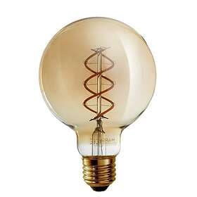 Airam G95 E27 2200K 400lm 4.9W Amber