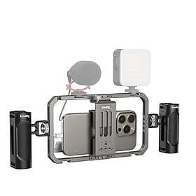 SmallRig Universal Vloggrigg Kit, Videorigg med Handtag 4121-CF