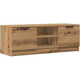 vidaXL TV-bänk artisan ek 102x35x36,5 cm konstruerat trä