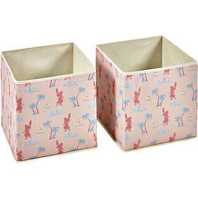 Disney Vaiana Förvaringslådor 2-Pack, Rosa