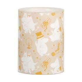Muurla Mumin LED Candle 10cm Sparkling Stars