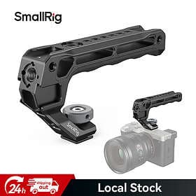 SmallRig 3764 Solid Top Handle with Cold Shoe Mount