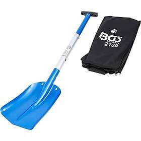 BGS Technic 2139 Aluminium Snow Shovel with Insertable Shaft with Quick Release
