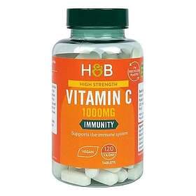 Holland & Barrett High Strength Vitamin C 120 Tablets