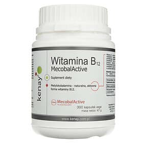 Kenay Vitamin B12 (Methylcobalamin) Mecobalactive 300 Capsules