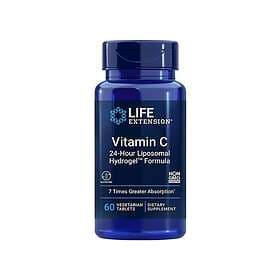 Life Extension Vitamin C 24-Hour Liposomal Hydrogel Formula 60 Veg Tablets
