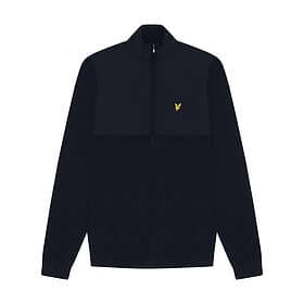 Lyle & Scott Overlay Full Zip Knitted Jumper (Herr)