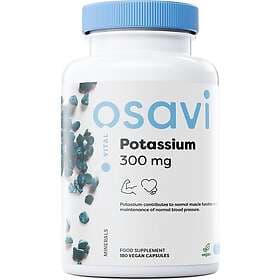 Osavi Kalium 300 mg 180 veganska Capsules
