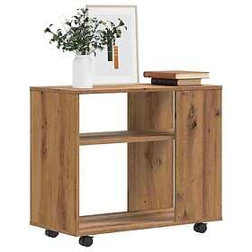 vidaXL Nightstand Artisan Oak 70x35x55cm Engineered Wood