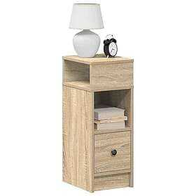 vidaXL Nightstand Sonoma Oak 25x31x66cm