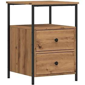 vidaXL Nightstand Artisan Oak 34x35.5x50cm Engineered Wood