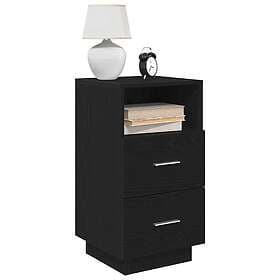 vidaXL Nightstand Black 36x36x68cm