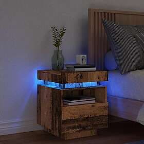 vidaXL Nightstand Distressed Wood 40x39x48.5cm