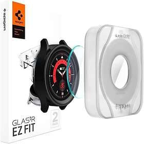 Spigen Glas.Tr "Ez-Fit" Tempered Glass Screen Protector for Galaxy Watch 5 Pro 4