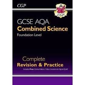 GCSE Combined Science AQA Foundation Complete Revision & Practice w/ Online Ed,