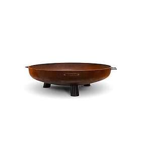 Hill Ceramic Moodz Eldskål med Fötter & Handtag 100 cm Corten Matt
