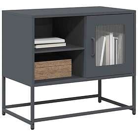 vidaXL TV-skåp antracit 68x39x60,5 cm stål