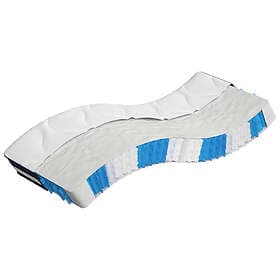 vidaXL Pocketresårmadrass medium fast 90x200cm