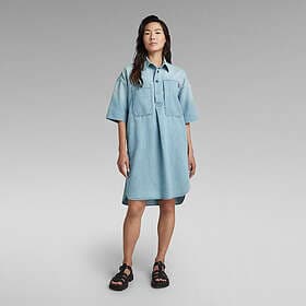 G-Star Raw Premium Denim Shirt Dress