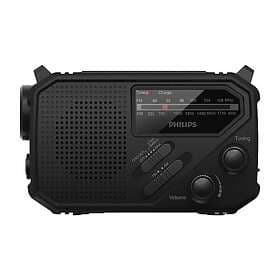 Philips TAR1609 Portable FM/AM radio with Internal Rechargeable Battery & Power 