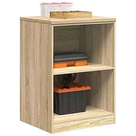 vidaXL Garageskåp Sonoma Oak 60x51x85cm Solid Pine Wood