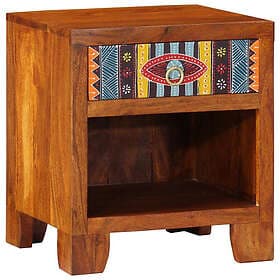 vidaXL Nightstand Acacia Wood 40x35x45cm